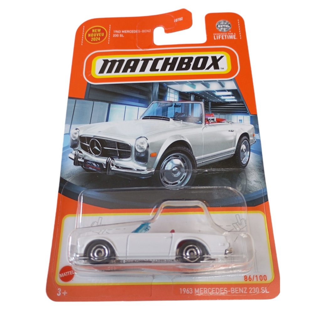Matchbox Mercedes Benz 230 SL 1963 | Shopee Brasil