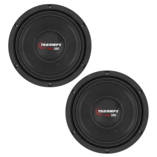 Par Woofer Taramps Mh-380 4 Ohms 8 Pol Médio Grave 380wrms