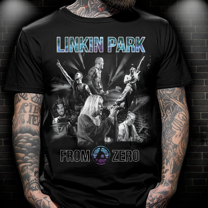 Camiseta Nova Linkin Parkin From Zero Rock 100% Algodão