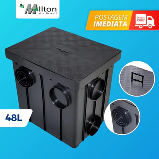 Caixa De Passagem Grande Esgoto Eletrica 48L Grande