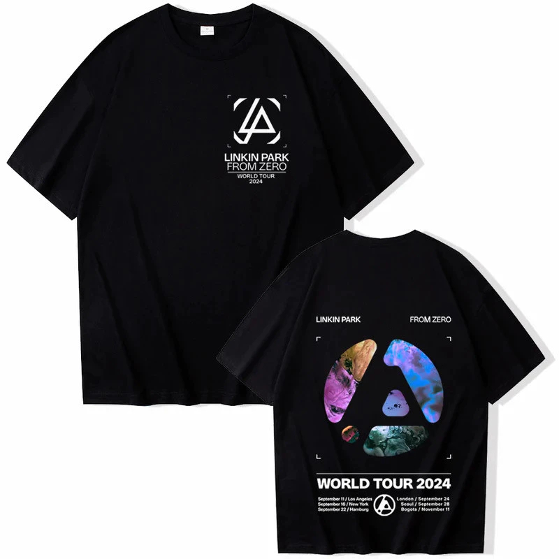 Camiseta T-shirt Unissex Linkin Park World Tour | Shopee Brasil