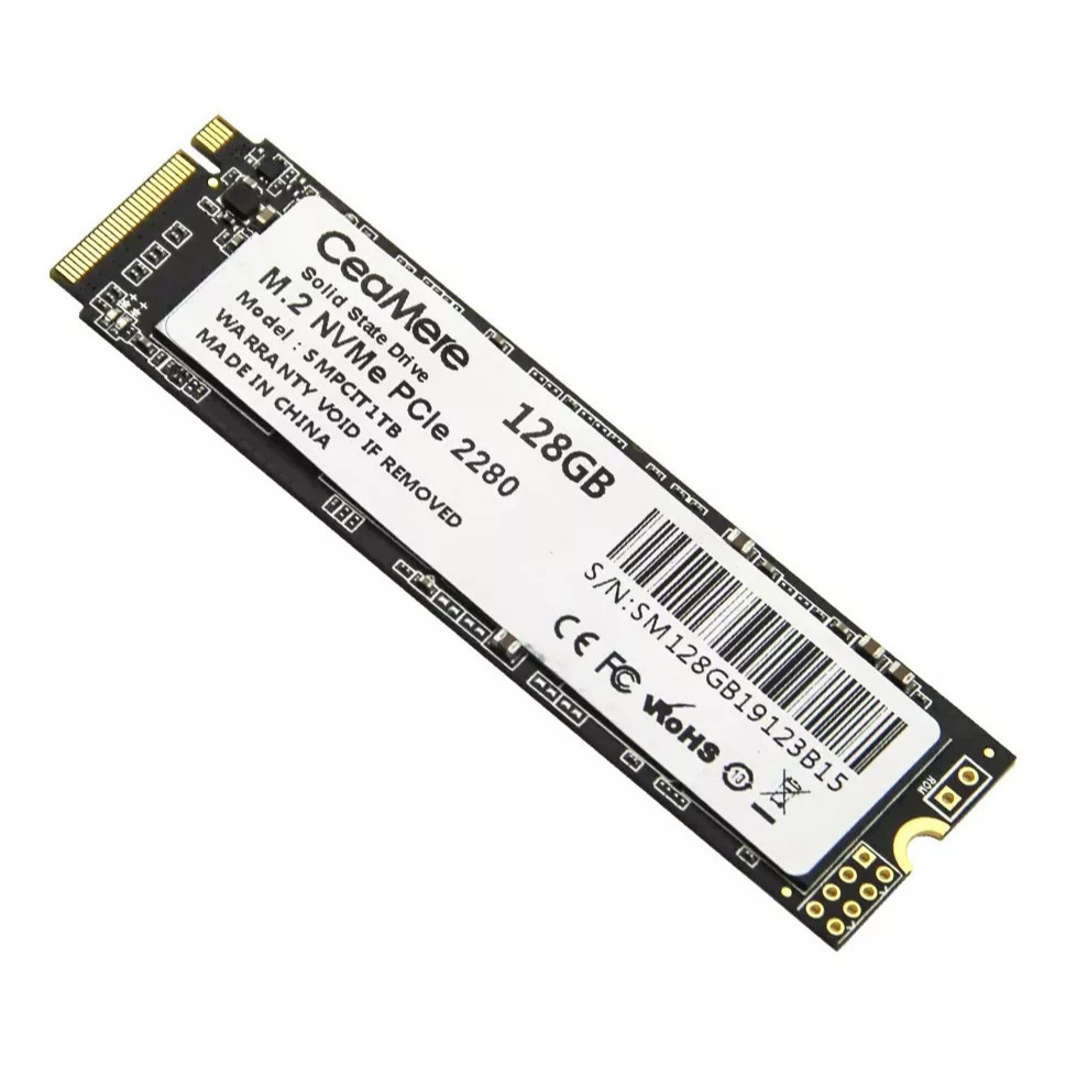 SSD CeaMere 128GB NVME 2280 M.2 Solid State Drive | Shopee Brasil