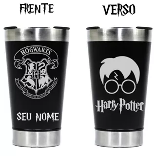 COPO TÉRMICO PERSONALIZADO HARRY POTTER +NOME