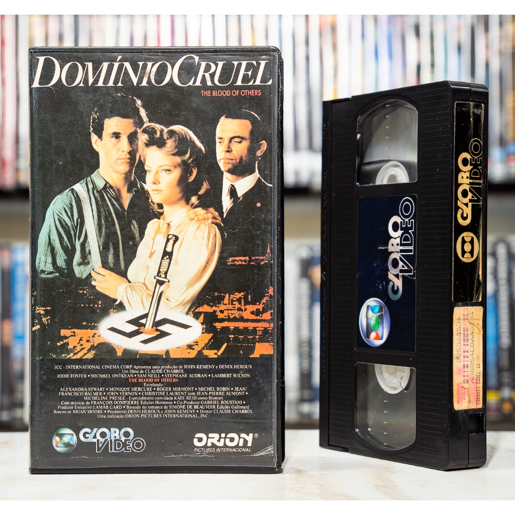 VHS Domínio Cruel - LEGENDADO - Jodie Foster Michael Ontkean Sam