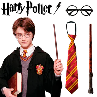 Kit Acessórios Harry Potter Bruxo Fantasia Cosplay Festa
