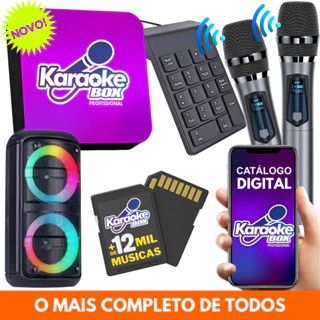 Karaoke Box Com + De 12 mil Músicas Com Pontuação Jukebox Top 2025
