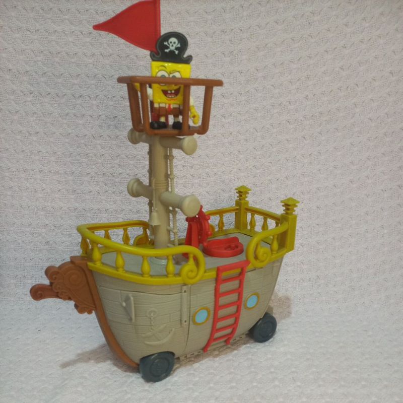 Brinquedo Barco do Bob esponja Imaginext | Shopee Brasil