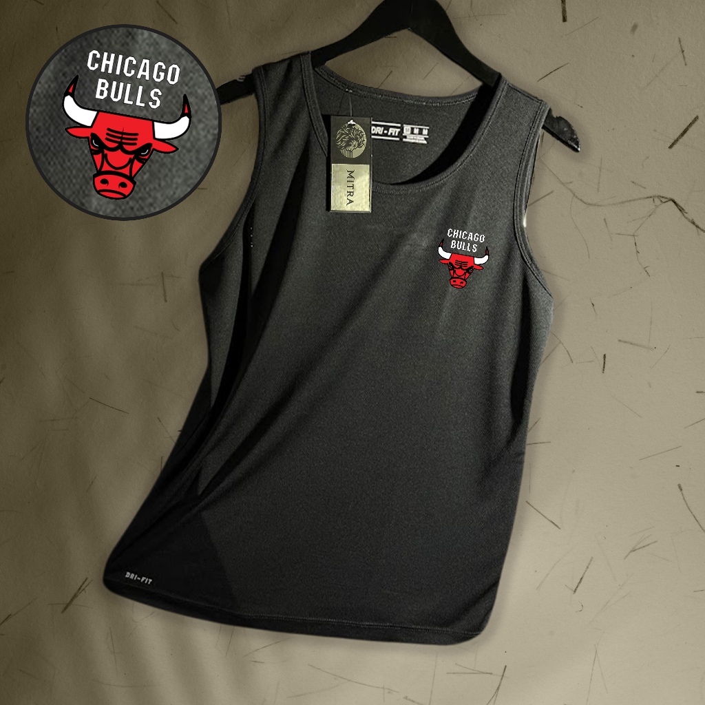 Regata Dry-Fit Masculina - Chicago B - Academia Corrida Crossfit Skate Basquete