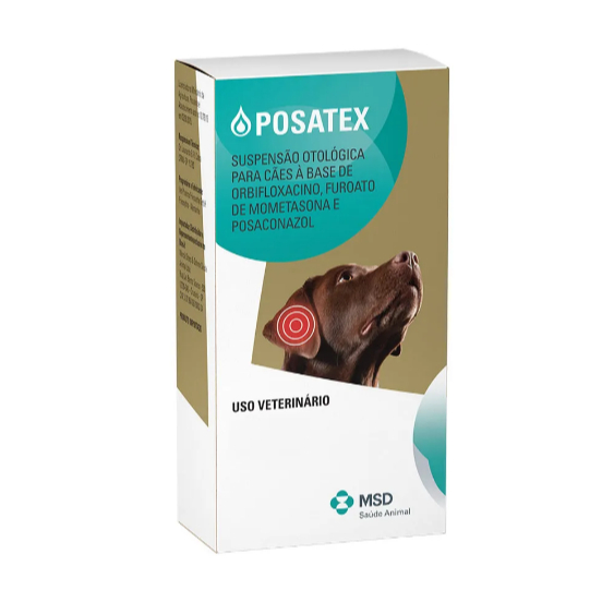Posatex Suspensão Otologica Original Para Cães 17,5ml | Shopee Brasil