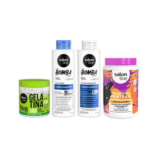 Kit Steffany Borges e Lucas - Cabelo Cacheado | Salon Line