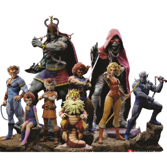 Thundercats Personagens Figura Escultura