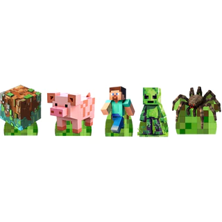 KIT DISPLAYS DE MESA - MINECRAFT -FESTA E DECORAÇÃO