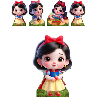 KIT DISPLAYS BRANCA E NEVE IA BABY - FESTA E DECORAÇÃO