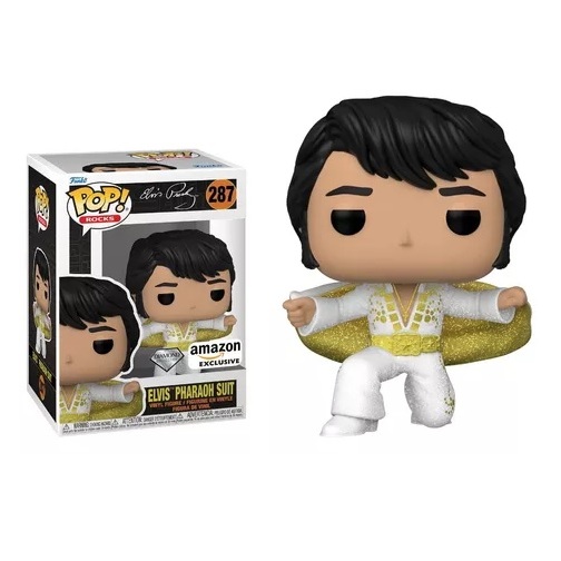 Funko Pop Rocks Elvis Presley in Pharaoh Suit 287 Diamond