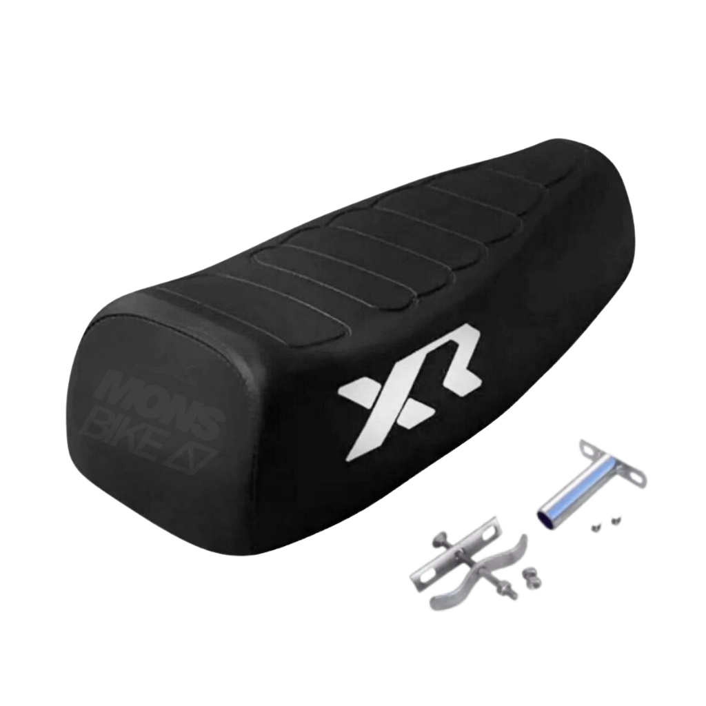 Banco De Mobilete Caloi Xr Canote Selim Bike Presilhas Bike