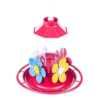 Bebedouro Beija-Flor Super Luxo Com Poleiro Chapéu 250ml ENVIO IMEDIATO