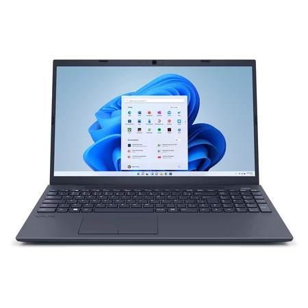 Notebook VAIO FE15 AMD® Ryzen 5 12GB 512GB SSD Tela 15 6'' Full HD Antirreflexo Windows 11 Home Cinza Grafite