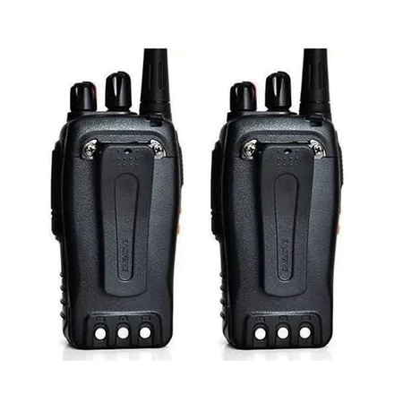 kit 2 rádios comunicador baofeng Alcance 12 Km 16 Canais BF 777S Profissional recarregável rádio