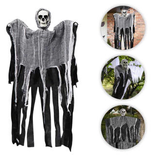 Caveira Voadora Decoração De Halloween E Festas Festa Halloween