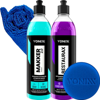 Restaurador Plástico Renovador Restaurax 500ml Makker Vonixx