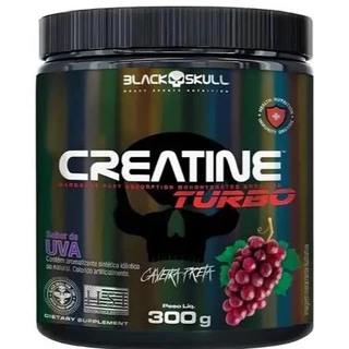 Creatina em Pó Black Skull Creatine Turbo Uva 300g
