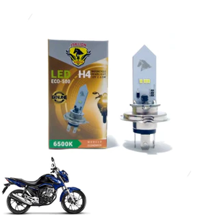 Lampada De Led Farol Eco 6500k Branca Stallion Modelo H4