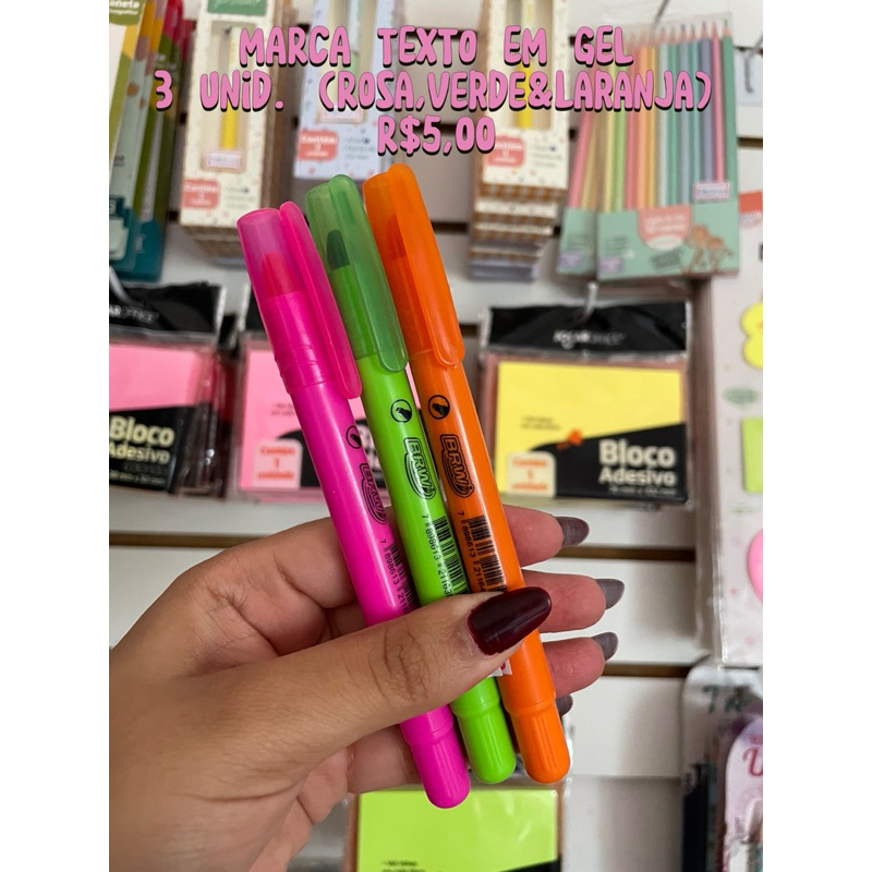 KIT MARCA TEXTO GEL BRW | Shopee Brasil
