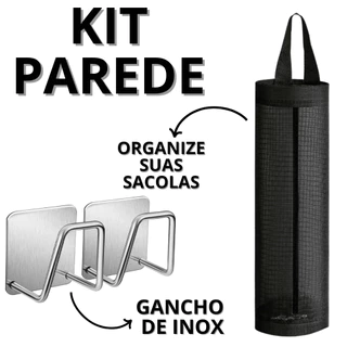 Porta Sacola Plastica Puxa Saco Cozinha Organizador De Sacolas Plásticas Puxador Armazenamento Lixo