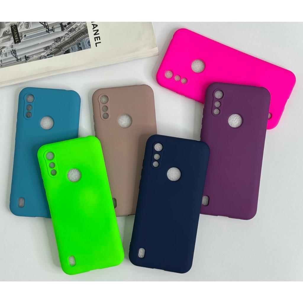 Kit Protetora Capinha E S Com Pel Cula D Motorola Silicone