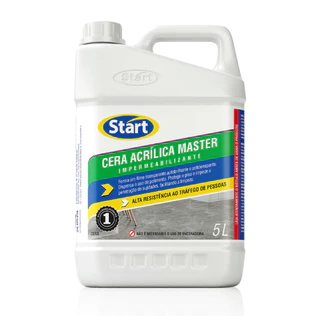 Cera Acrílica para Pisos Master Start Impermeabilizante