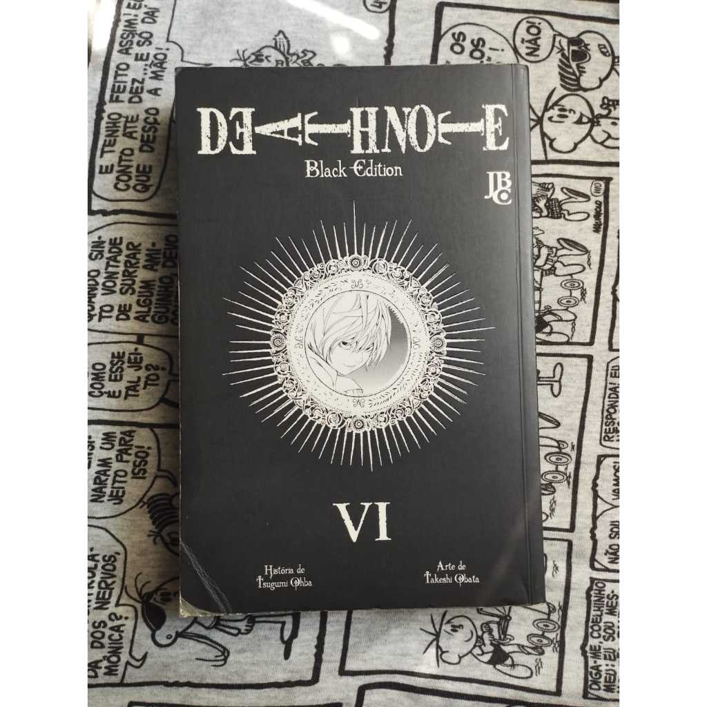Mangá Death Note Black Edition - Volume VI | Shopee Brasil