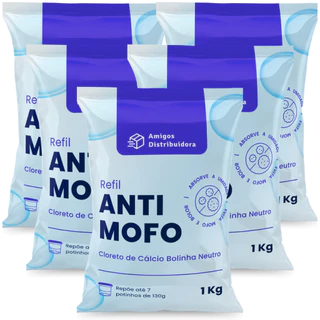Cloreto De Calcio Bolinhas 5 Kg (anti Mofo)