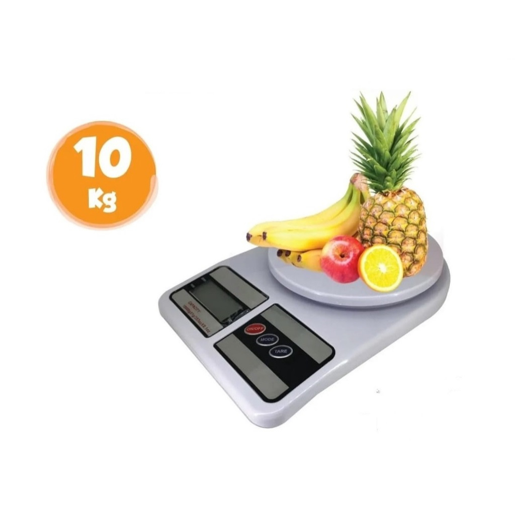 Balança Cozinha Digital Alta Precisão 1g a 10Kg Portátil Pesar ...