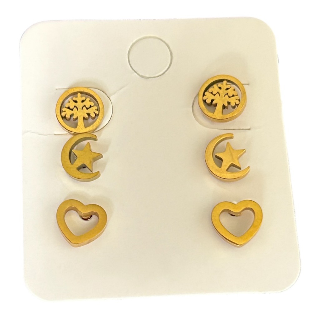 Brinco Antialérgico Aço Cirúrgico Dourado: Onde Comprar | BuscaProdutos