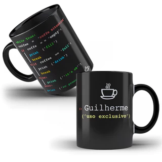 Caneca Porcelana Profissão Programador