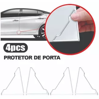 Protetor Canto Porta Triangular Universal Resinado 3D Alto Relevo 4 Peças 3128 em Oferta na Shopee