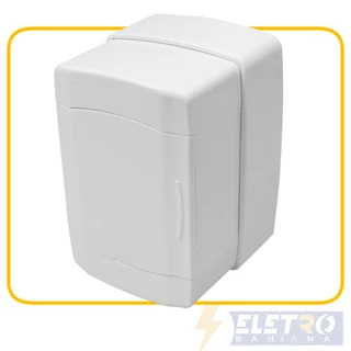 Quadro de Distribuição para Disjuntores 1 NEMA/ 2 DIN Sobrepor - ILUMI