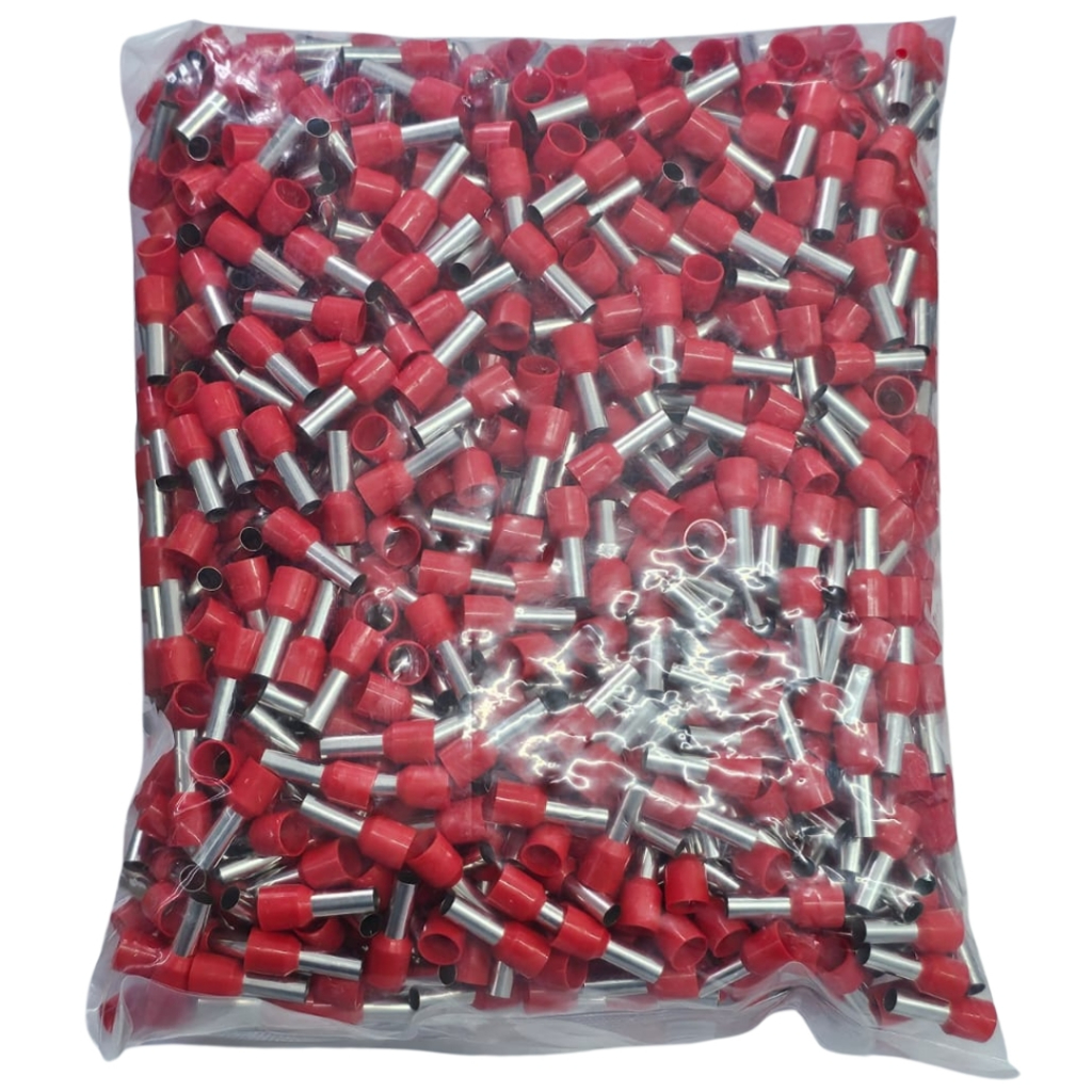Pacote Terminal Tubular Ilhos 10mm E1012 10,0mm (Pacote) | Shopee Brasil