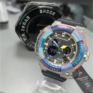 Relógio Masculino Esportivo Militar Anti-Shock À Prova D' Água Frogman