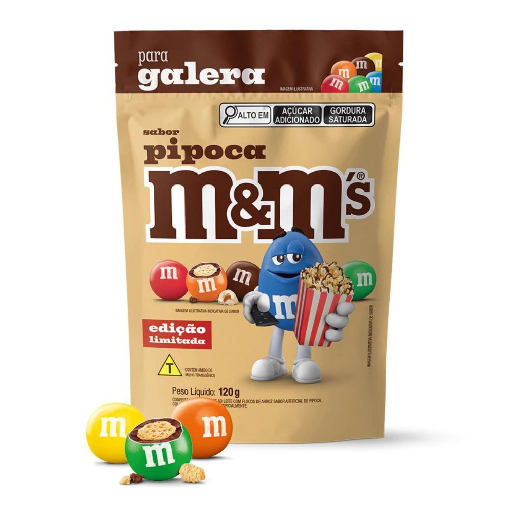 Confeito M&M's Pipoca 120g Mars