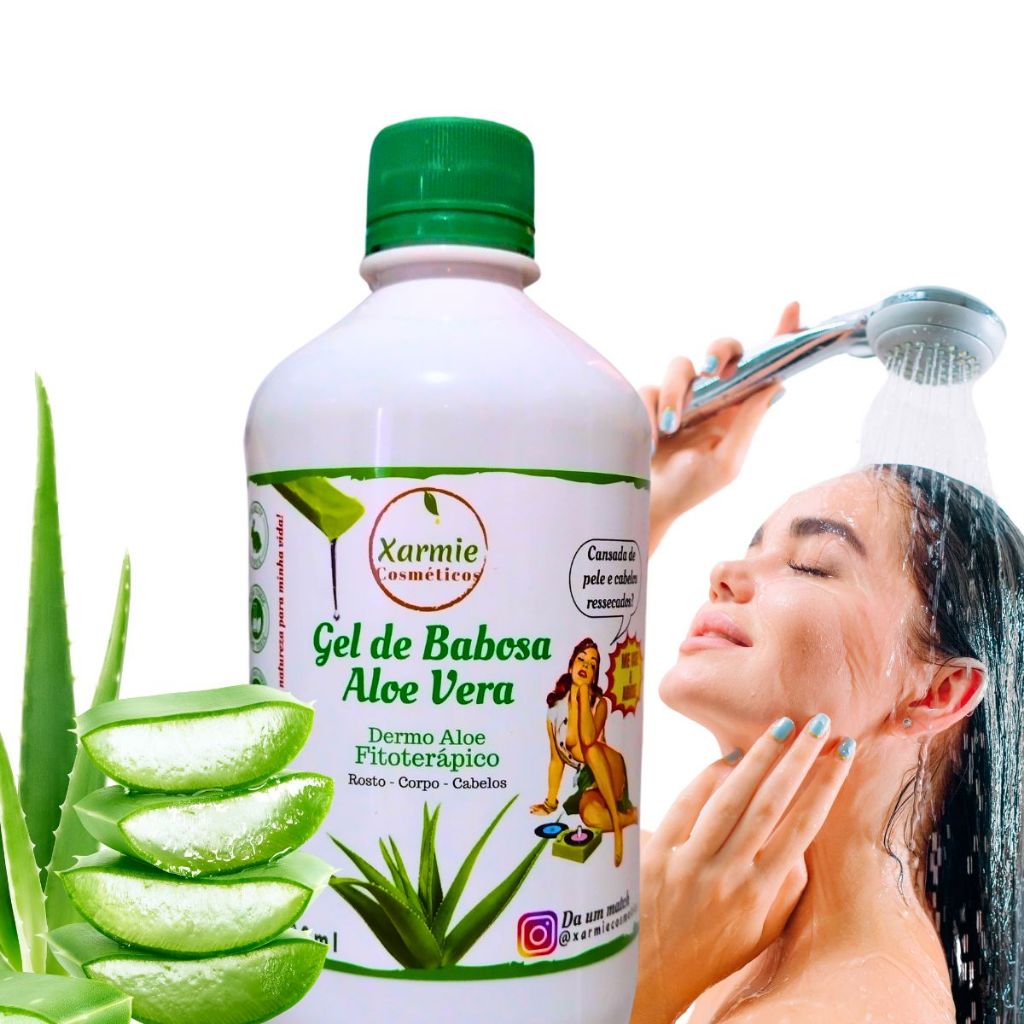 Gel De Babosa - Ativos Fitoterápicos para Cabelos Saudáveis ...