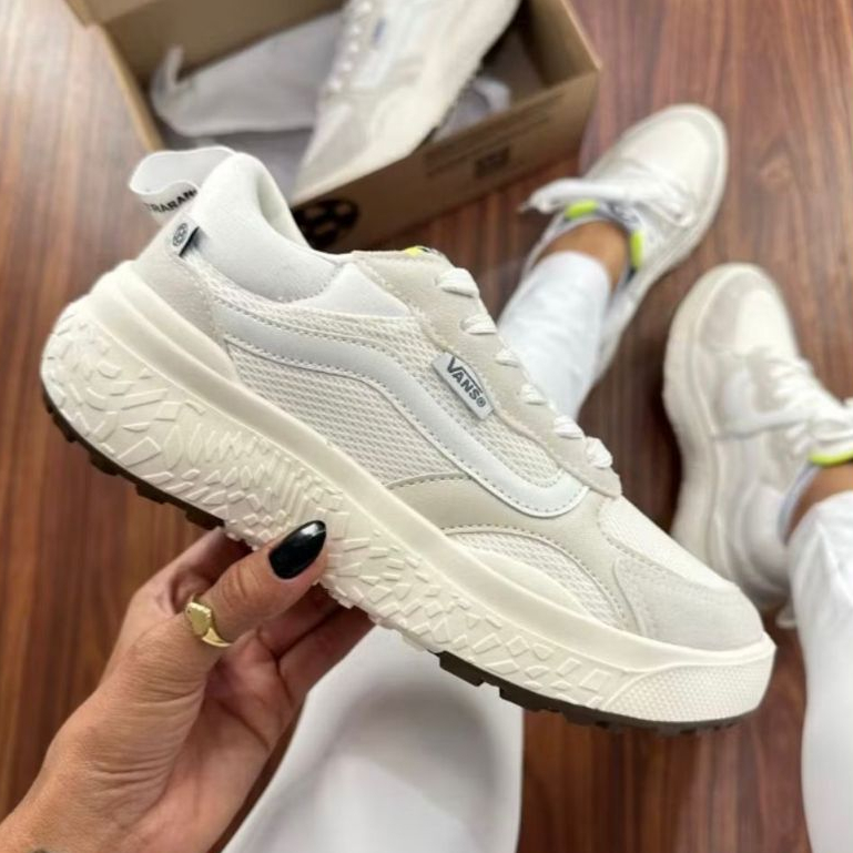 Tênis Feminino Neo VR3 Casual Confortável Lançamento Camurça