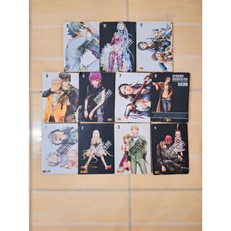 COLEÇÃO MANGÁS DEADMAN WONDERLAND