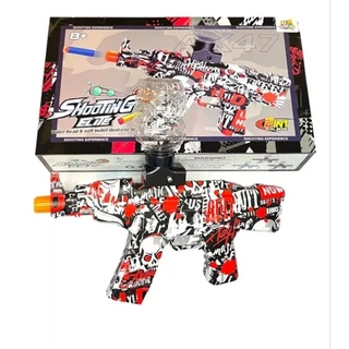 Brinquedo menino Metralhadora Automática Arma Bolinha De Gel Elétrica diversão criança e adulto