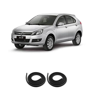 Kit Borracha Vedação 2 Portas Traseira J3 2010 à 2016