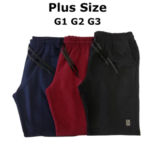 Kit 3 Bermudas Moletom Masculina Plus Size Grande Bolso Reforçada Confortável Com Regulagem G1 G2 G3