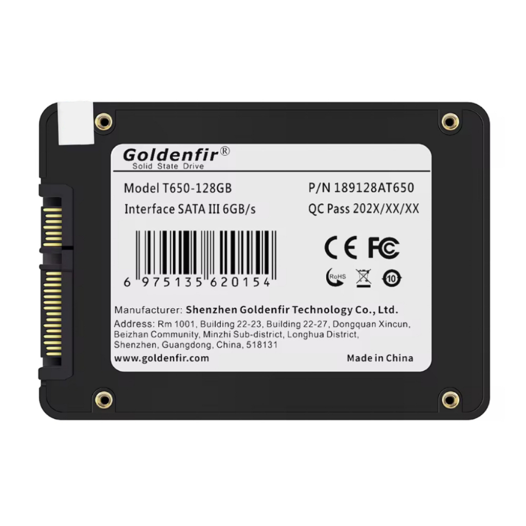 SSD Goldenfir 360GB SATA III 2,5 GAMER alta velocidade lacrado PS3