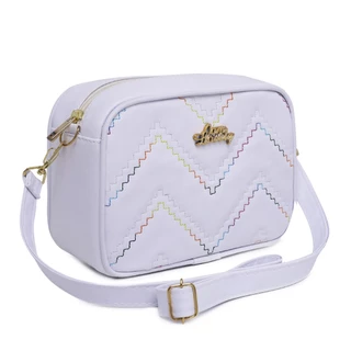 bolsa feminina pequena! bordada com alça transversal ajustavel envio na caixa!