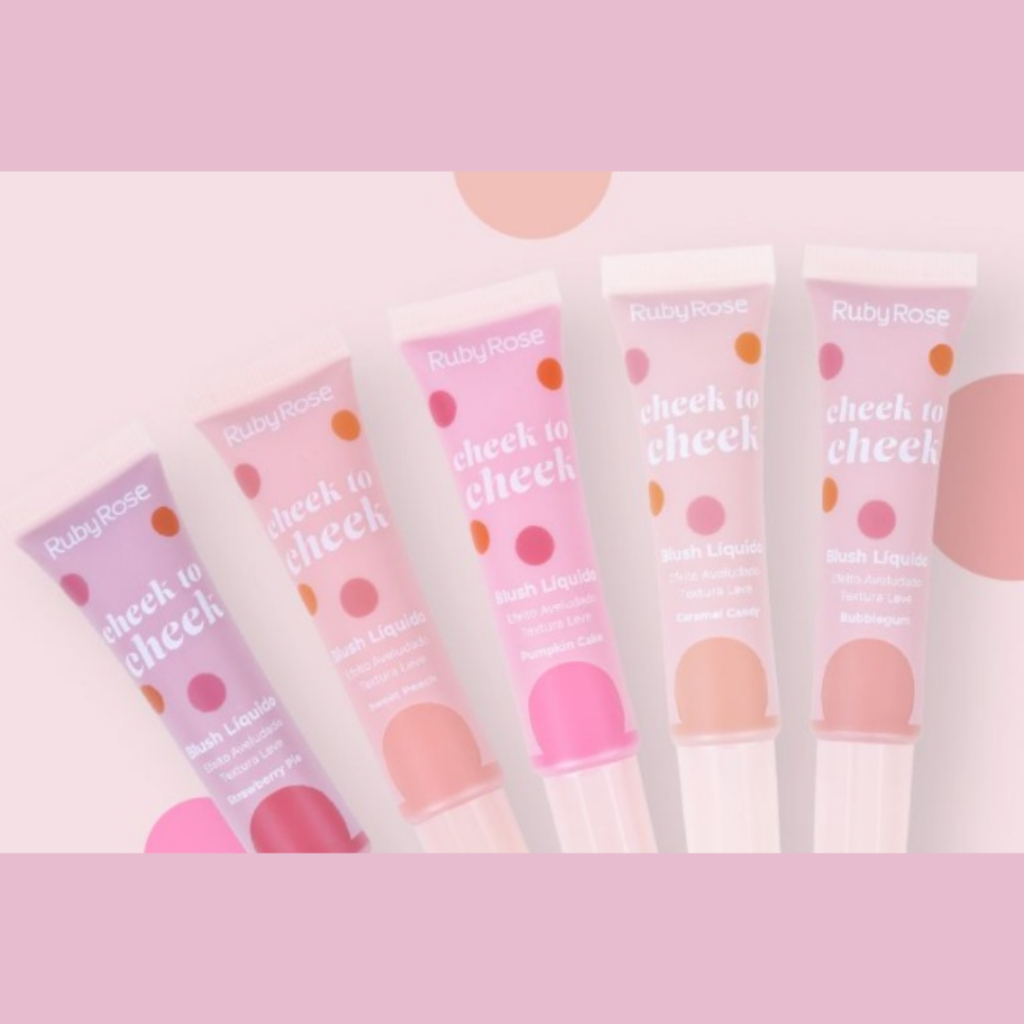 Blush Líquido Cheek to Cheek By Ruby Rose - Escolha seu tipo | Shopee ...
