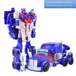 Brinquedo Robô Transformer Optimus Prime Robô vira Carro Caminhão Figura de Ação Embalagem Genérica